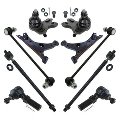 TRQ front steering and suspension kit assembly for Toyota Corolla improves driving feel