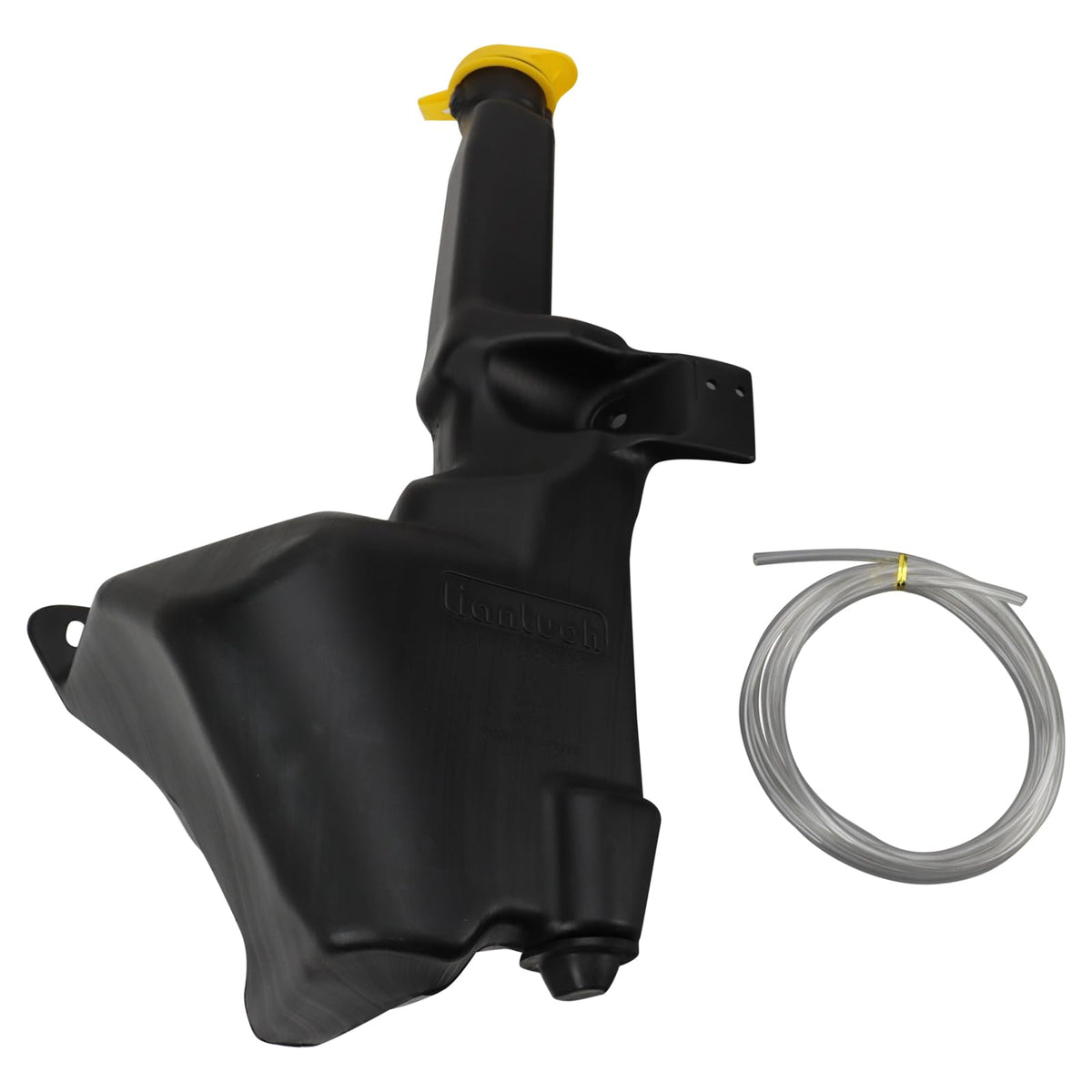 TRQ windshield washer reservoir front view for direct-fit replacement