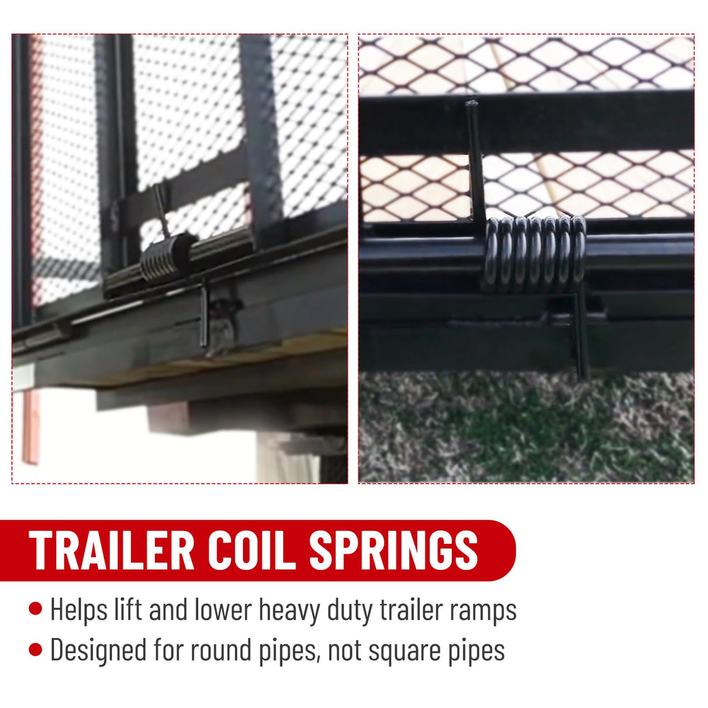 TRUCFUSION coil spring assembly: durable components ensure lasting ramp performance.