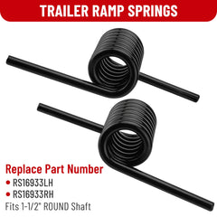 TRUCFUSION trailer ramp spring right: reliable lift assist for heavy ramps.
