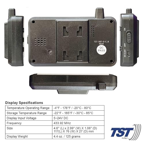 TRUCK SYSTMS TST507 magnetic dash mount keeps the display within reach