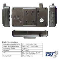 TRUCK SYSTMS TST507 magnetic dash mount keeps the display within reach