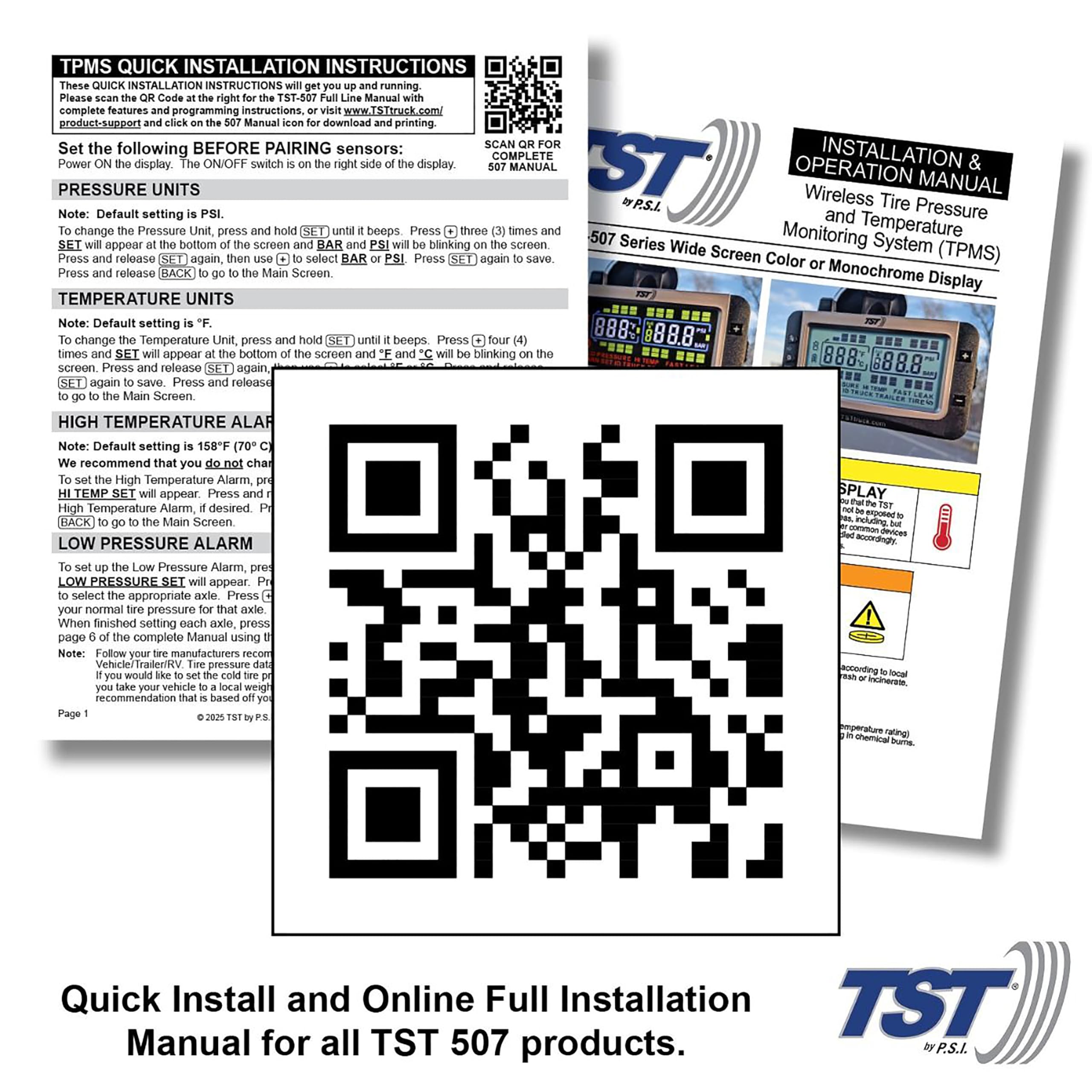 TRUCK SYSTMS TST507 warranty info highlights USA support