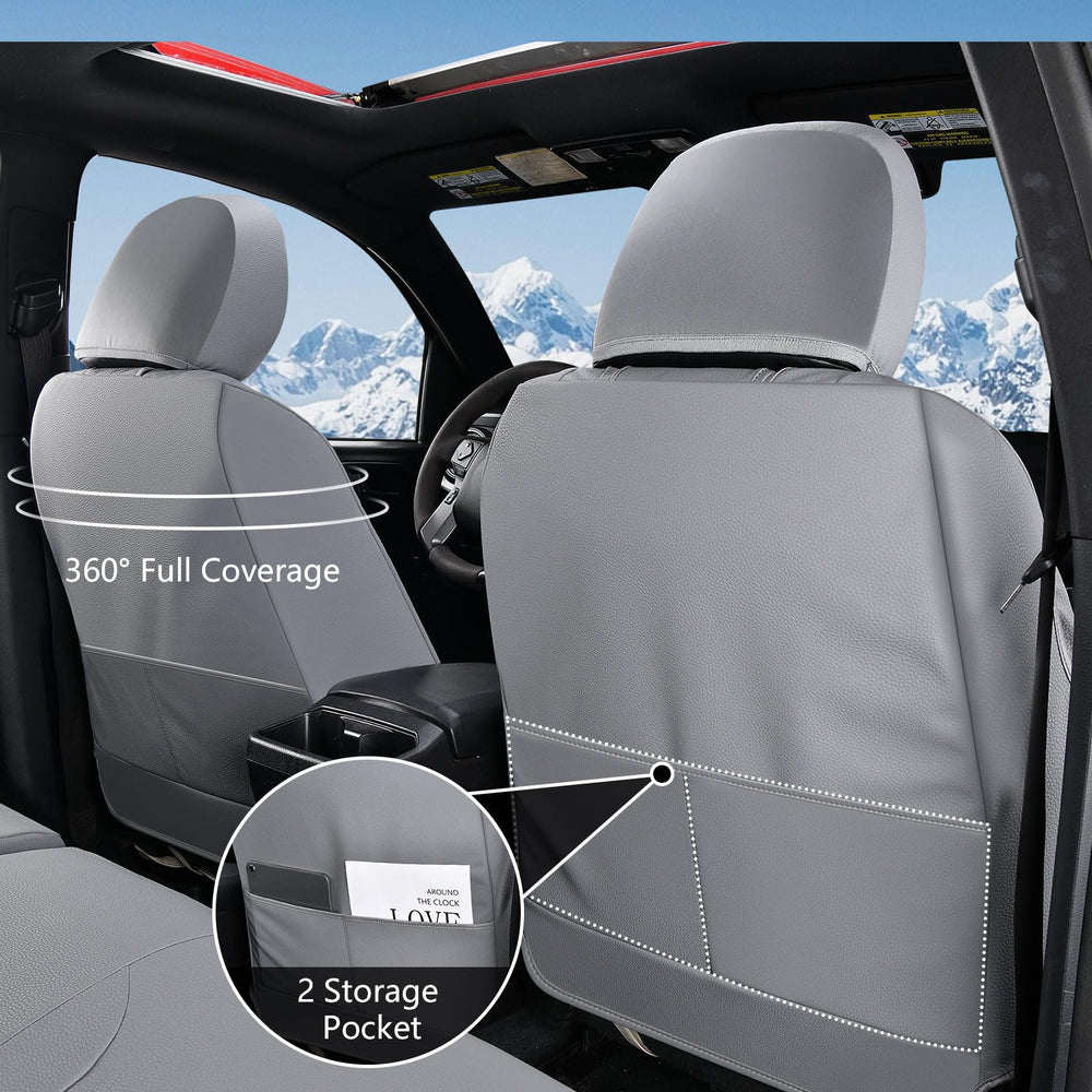 Truckiipa Tacoma front seat headrests included for complete coverage