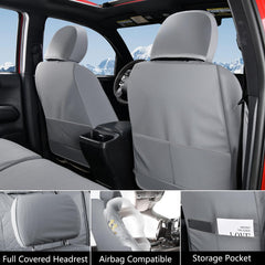 Truckiipa Tacoma seat cover cutouts airbag access for safe deployment