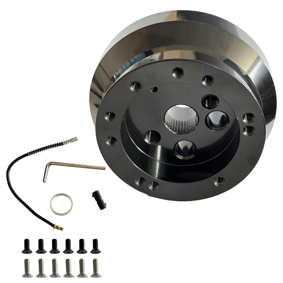 Trucktok 56-hole hub adapter closeup, showing durable aluminum construction for reliable mounting.