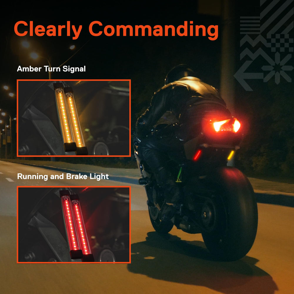 ONLINE LED STORE True Mods red brake mode clearly signals braking.