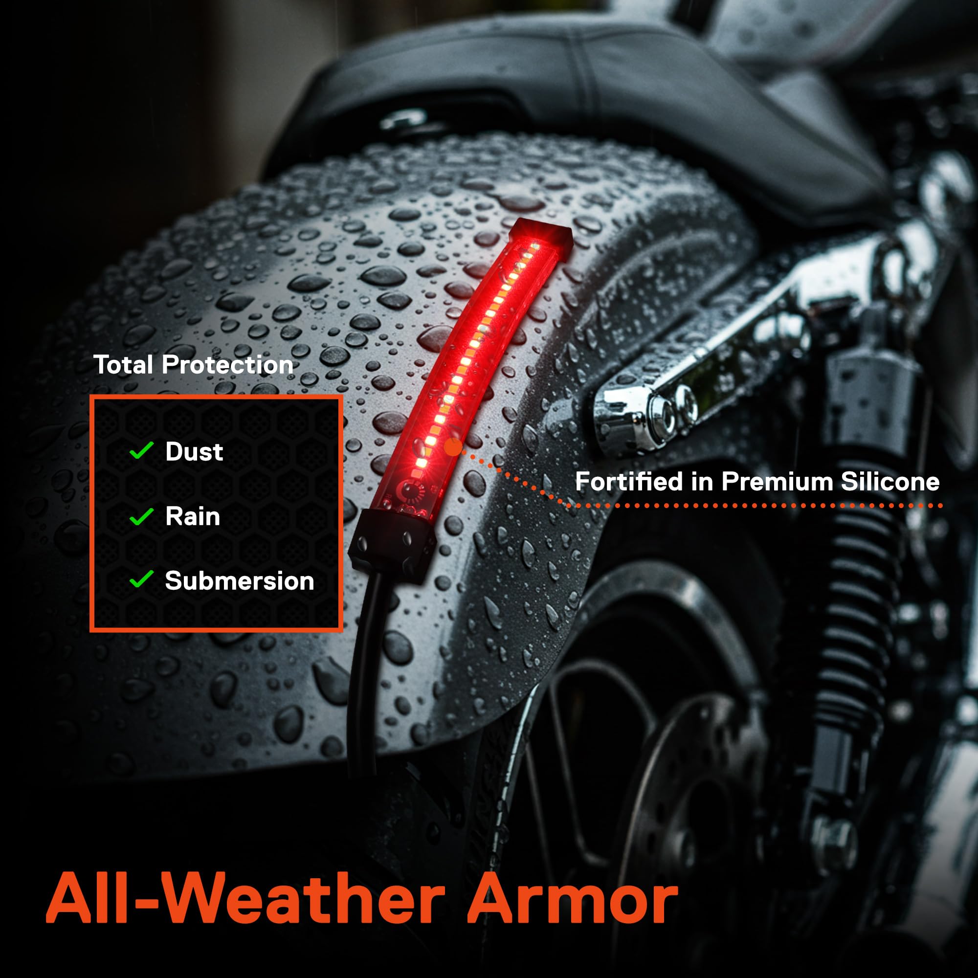 ONLINE LED STORE True Mods universal fit for motorcycles ATVs and UTVs.
