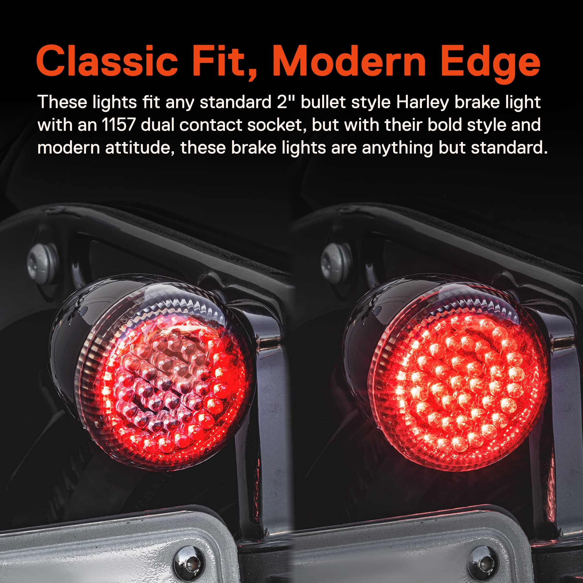 TRUE MODS black finish back plate adds rugged look and protection