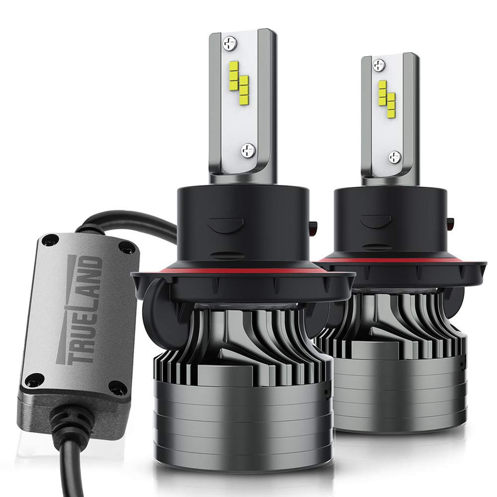 TRUELAND H13 bulbs installation for quick, tool-free upgrade.