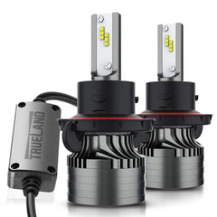 TRUELAND H13 bulbs installation for quick, tool-free upgrade.