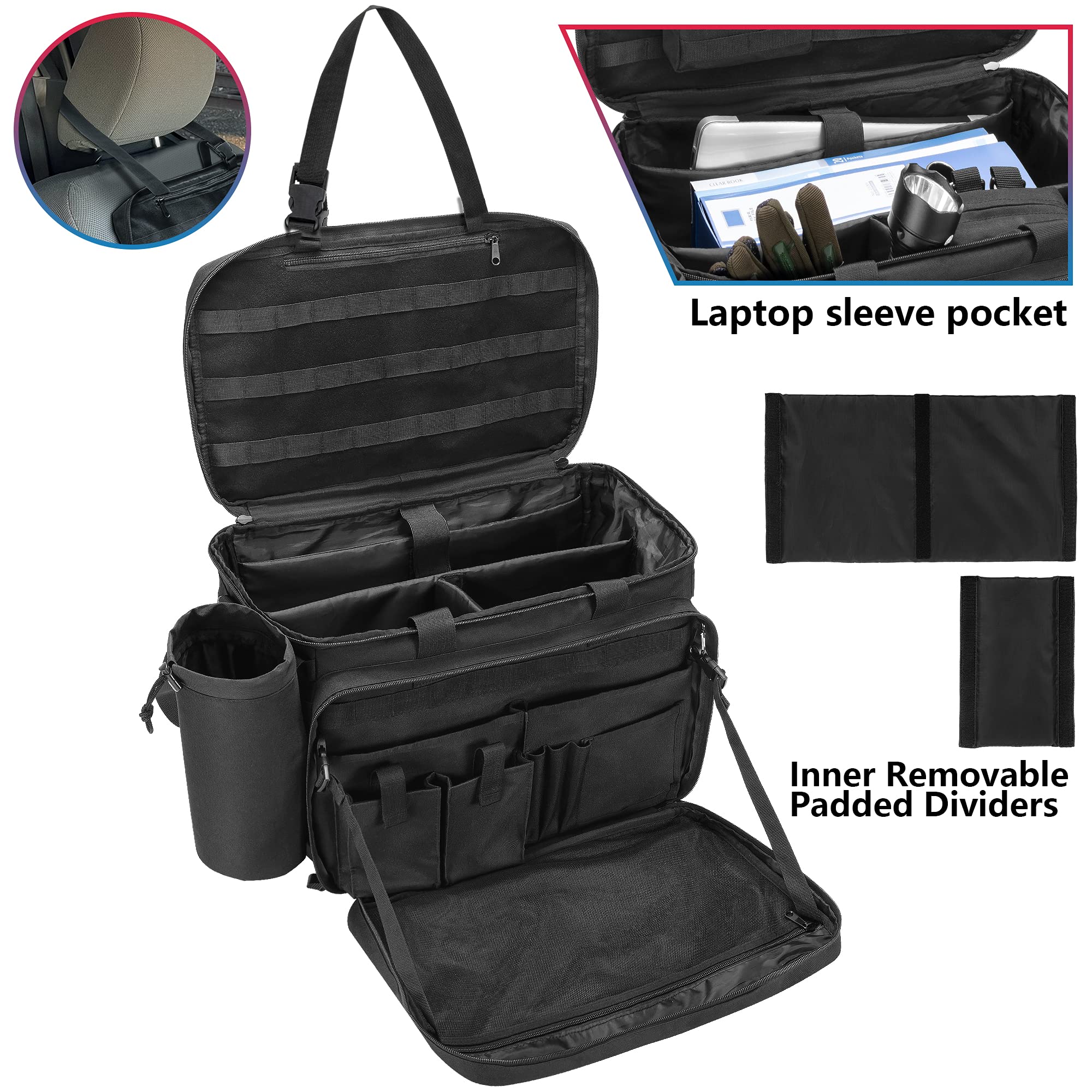 Trunab Patrol Bag 15.6-inch laptop sleeve ready for transport