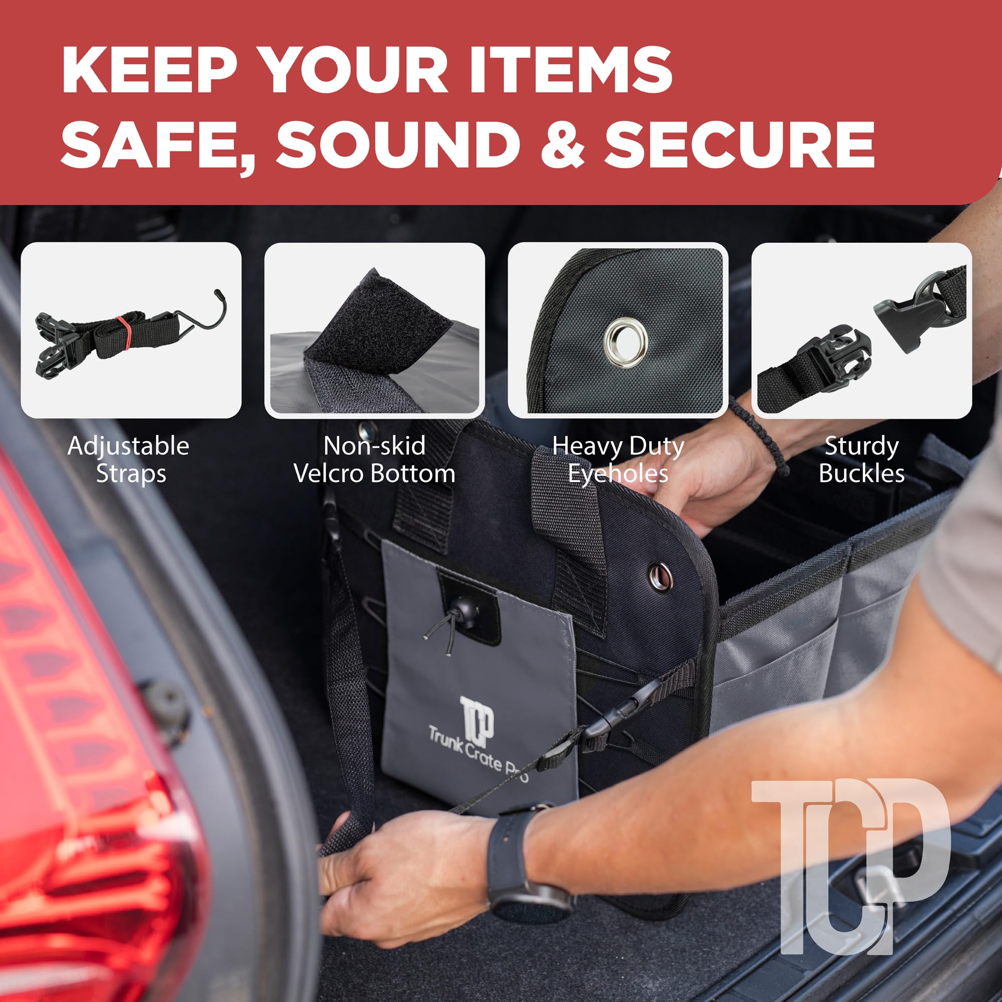 TRUNKCRATEPRO easy installation lets you set up in moments