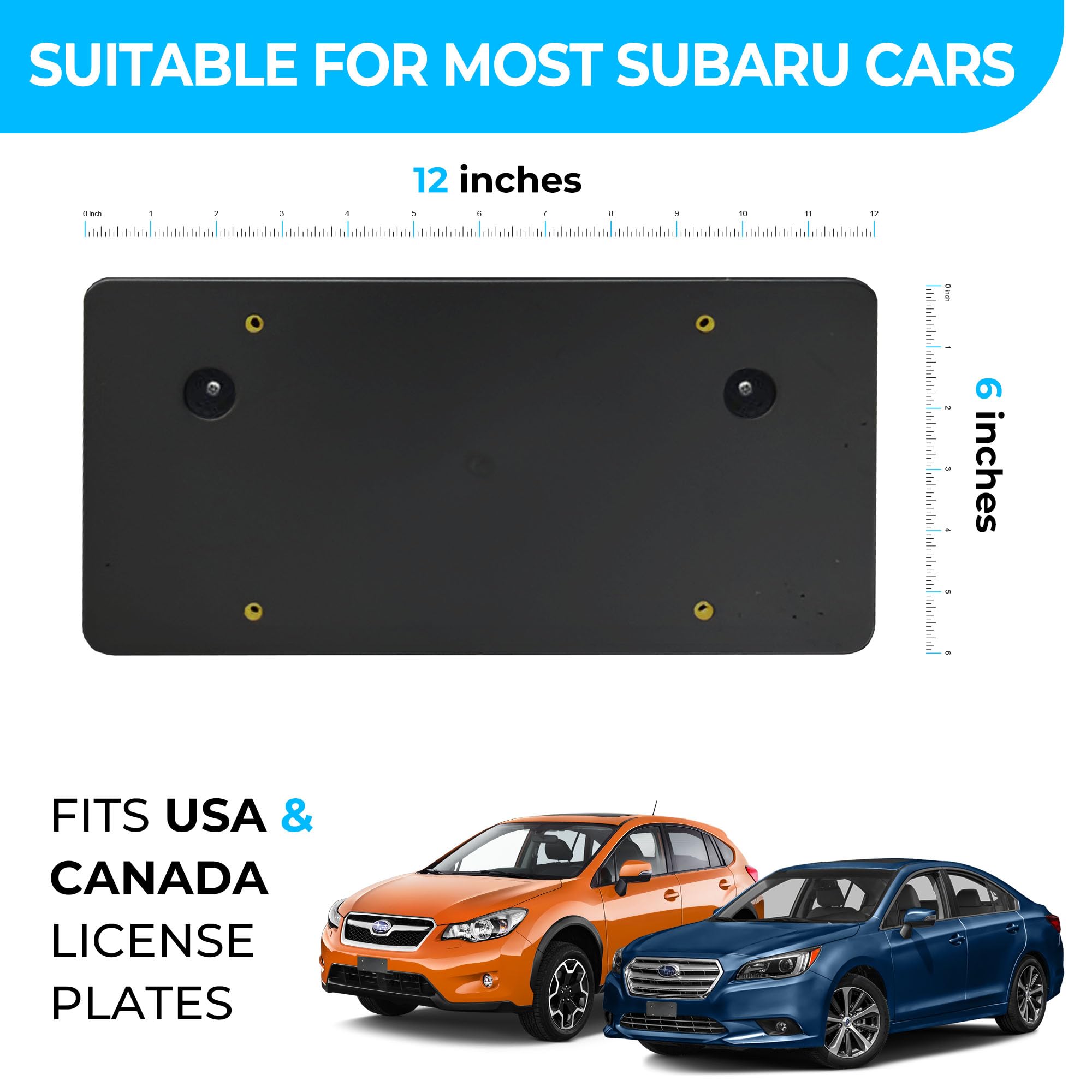 USA-designed TrunkNets packaging for the license plate kit.