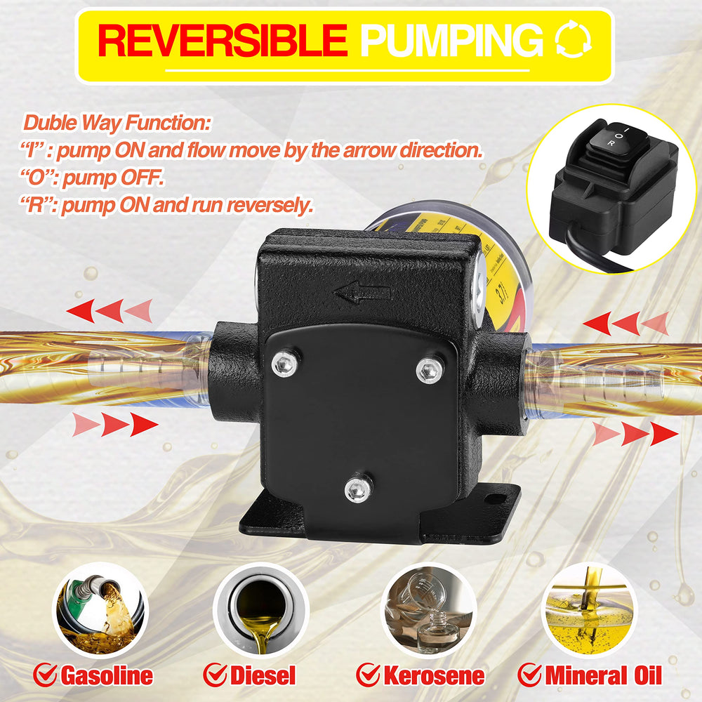 TRUPOW 1/2 NPT inlet and discharge for high-capacity pumping