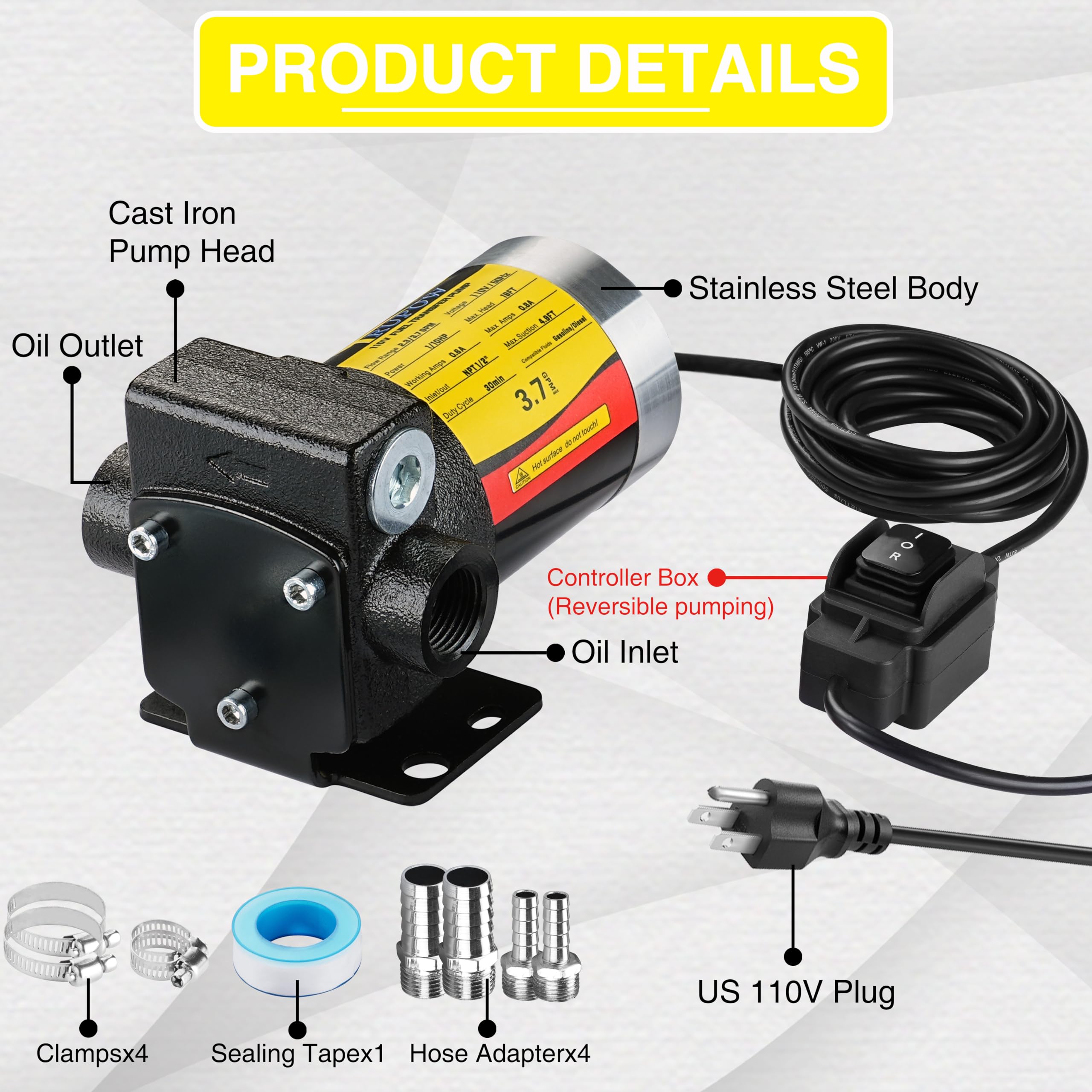 TRUPOW reversible pumping switch enables easy bidirectional transfer