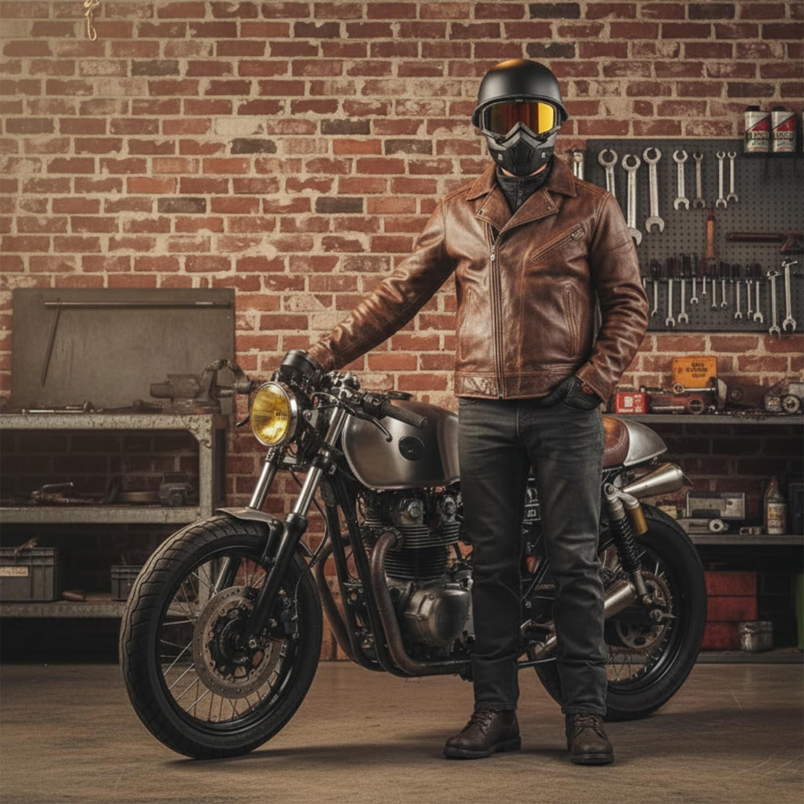 Trusterthee DOT-certified safety for street and highway riding.