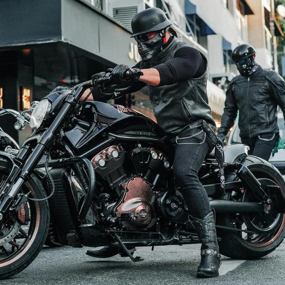 Trusterthee fashion mask breathability enhances airflow while riding.