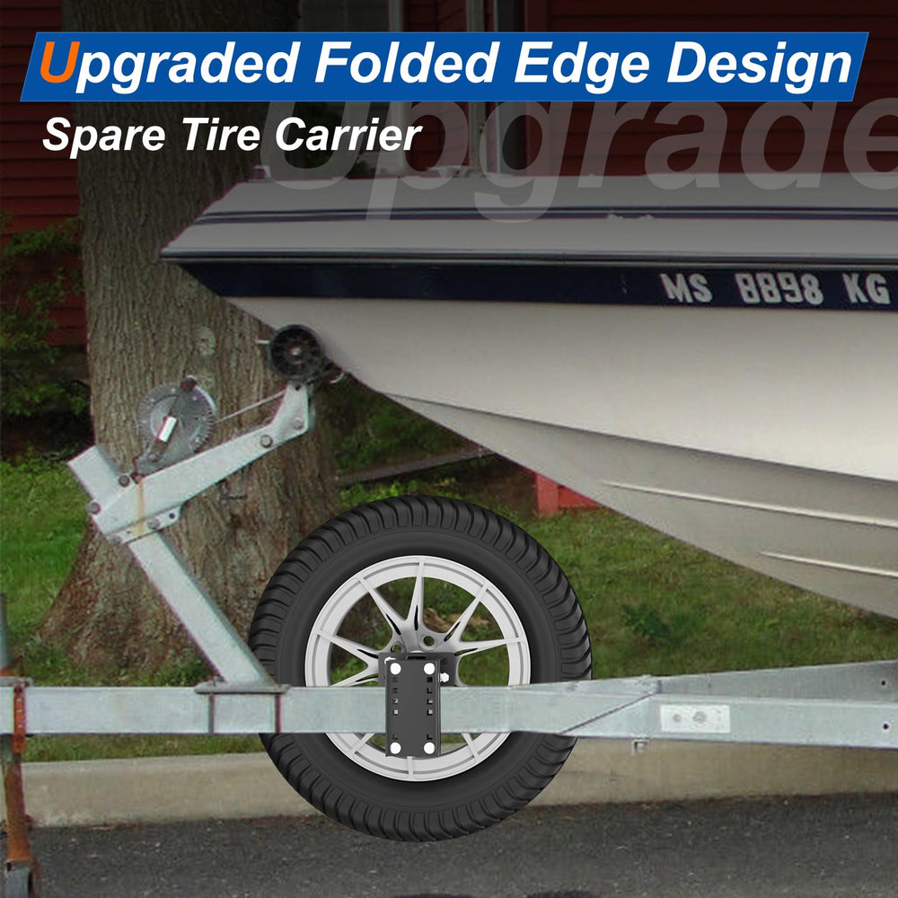 Complete kit from TRVL FIELDER with bolts for easy trailer tire mounting