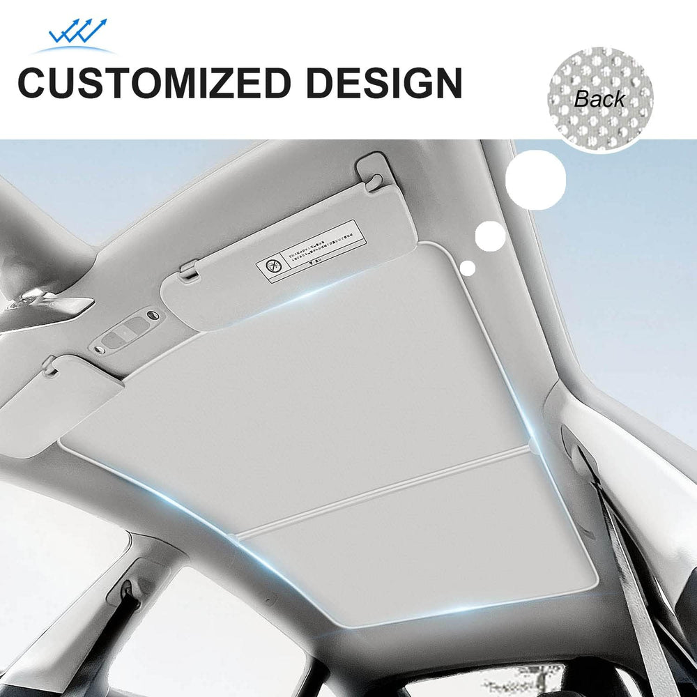 TSELLER Model Y sunshade edge-to-edge fit on panoramic roof