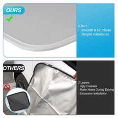TSELLER nano ice-crystal coating reflects sun and reduces heat in cabin