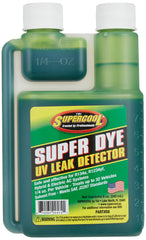 TSI Supercool D8 dye bottle in green for easy self-measurement and dosing.