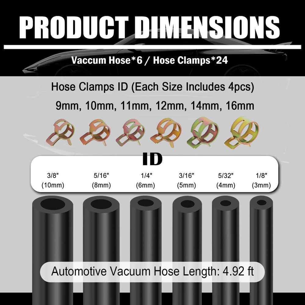 TSIEBRV hoses in multiple diameters for precise routing