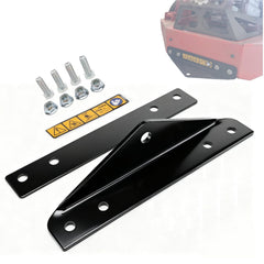 Tsingfong zero-turn hitch plate enabling quick bolt-on installation