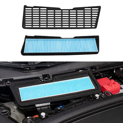 TSTESE grille cover for Tesla Model 3 shields intake from debris.
