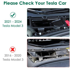 TSTESE HEPA filter for Tesla Model 3 captures fine particles.