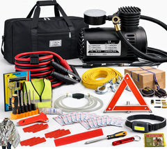 TSUNDERE L jumper cables kit showing strong clamps for reliable jump starts