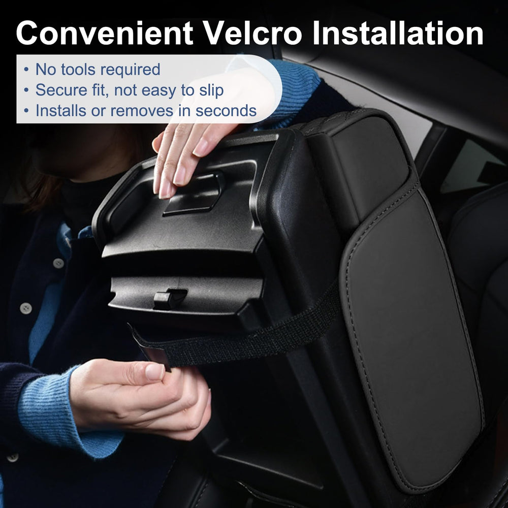 Tsxcnaa cup holder area integrated into armrest cover for easy drinks access.