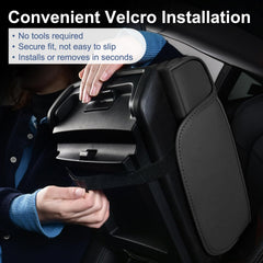 Tsxcnaa cup holder area integrated into armrest cover for easy drinks access.