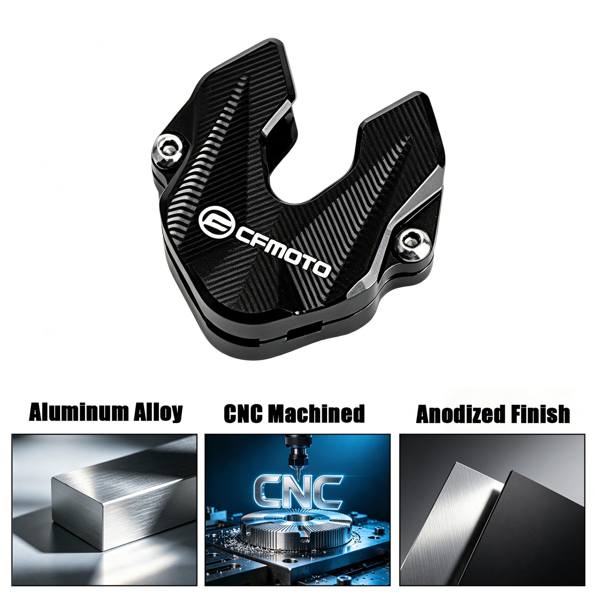 Anodized aluminum TT719 shell resists wear during daily use.