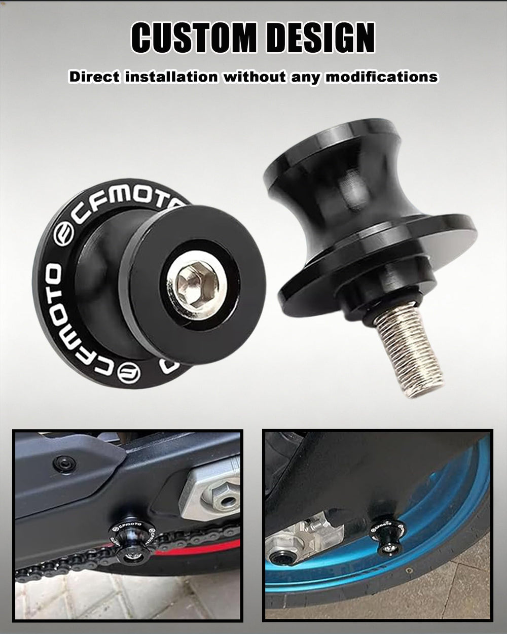 TT719 CNC machined aluminum spool slider provides precise threading and stable mounting.