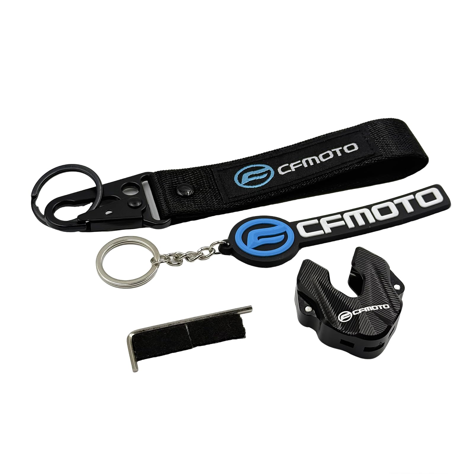 Color-contrast design enhances visibility and quick key recognition.