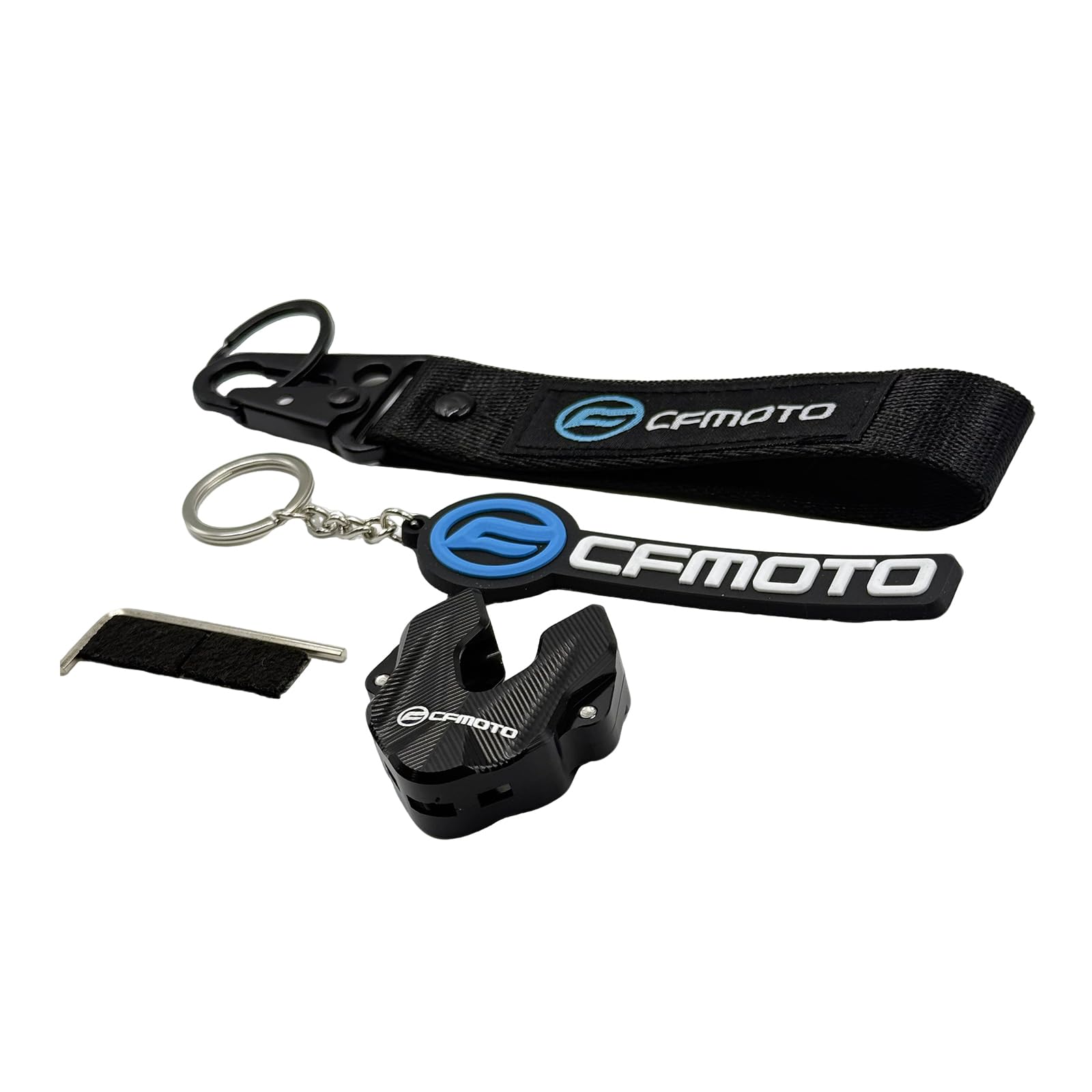 Sticker inside helps secure fit if the key wobbles slightly.