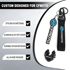 TT719 key chain nylon strap keeps keys secure and easy to carry.