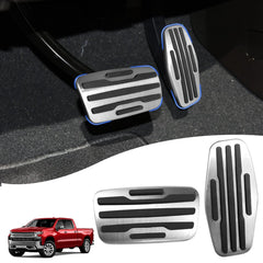 TTCR-II brake pedal cover for Chevy Silverado adds grip and bold styling