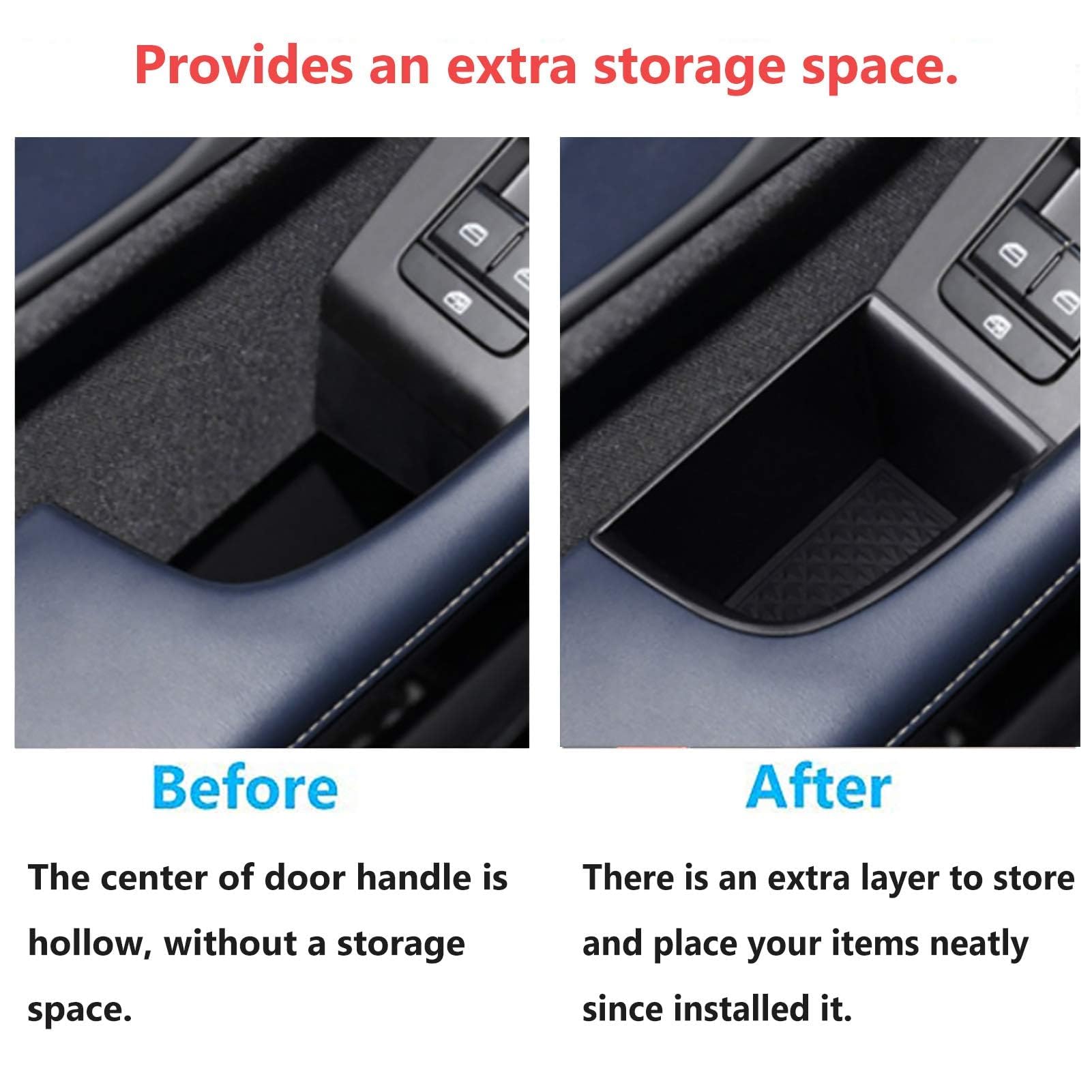 TTCR-II CX-30 door storage box with upgraded ABS for durability and easy cleaning.