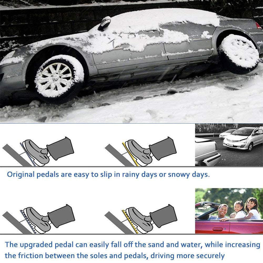 TTCR-II installation-focused pedal covers snap on with no drilling