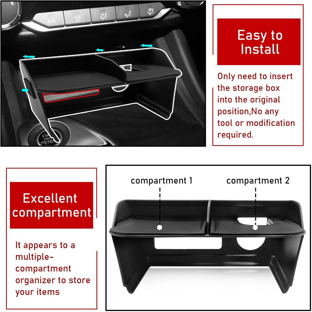 TTCR-II Sentra organizer enhances cabin styling with a neater look