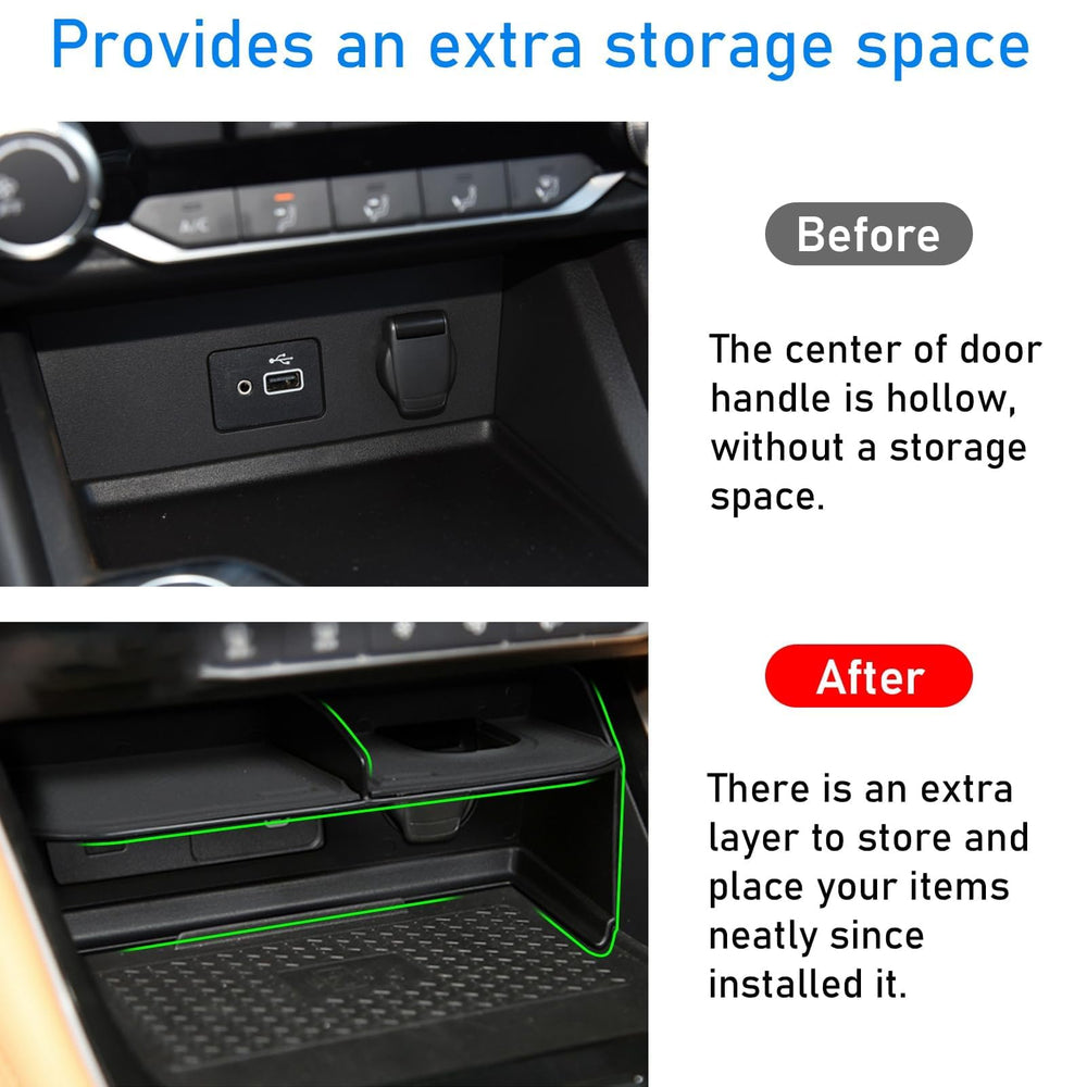 TTCR-II Sentra organizer close-up reveals sturdy ABS material