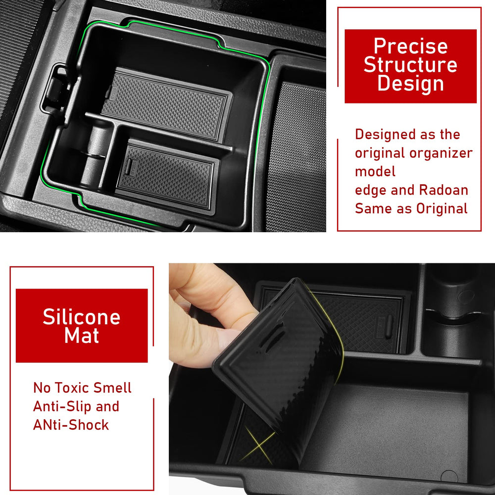 TTCR-II Silicone-lined organizer adds odor control and cushioning.