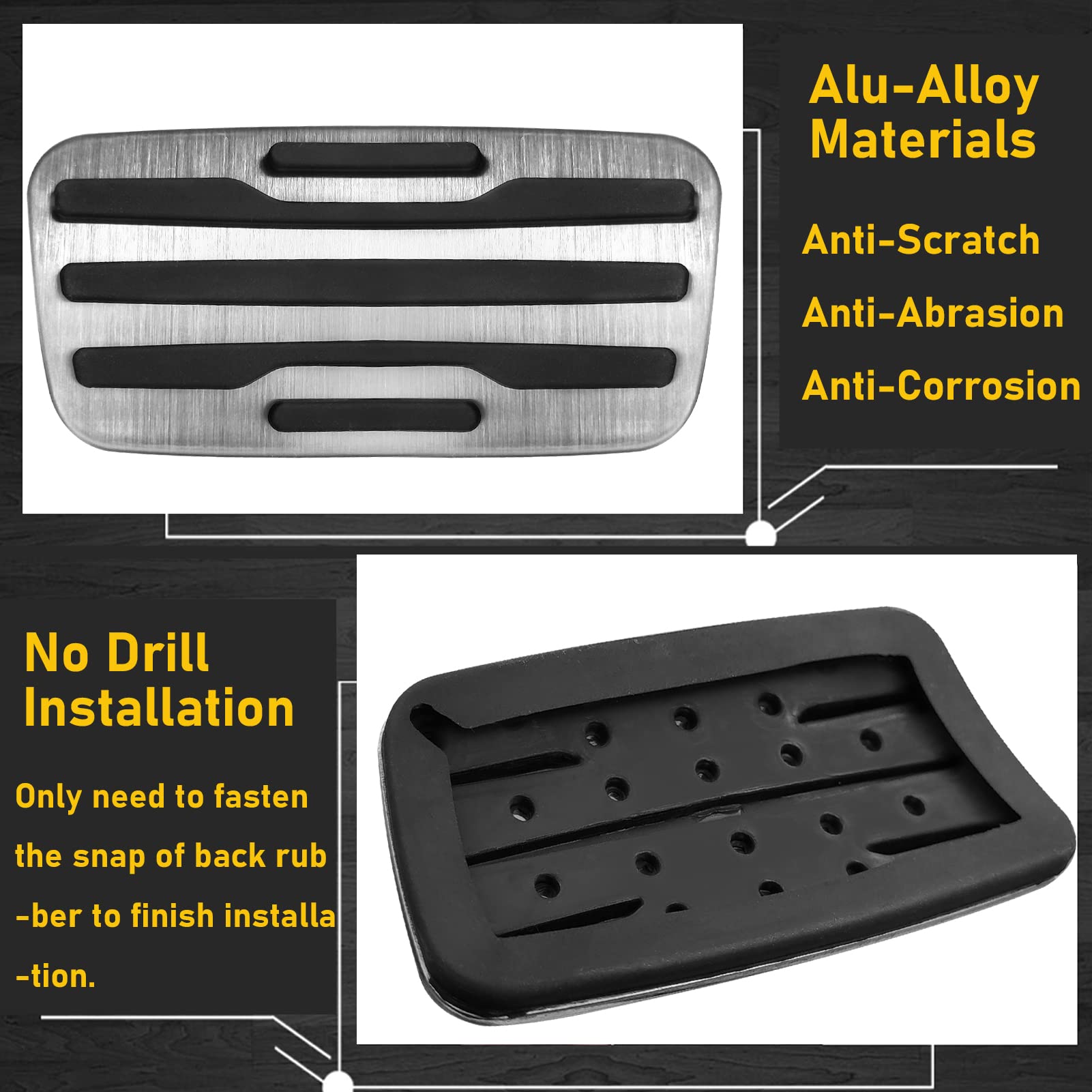 TTCR-II Tahoe/Suburban gas pedal cover updates look and driving comfort