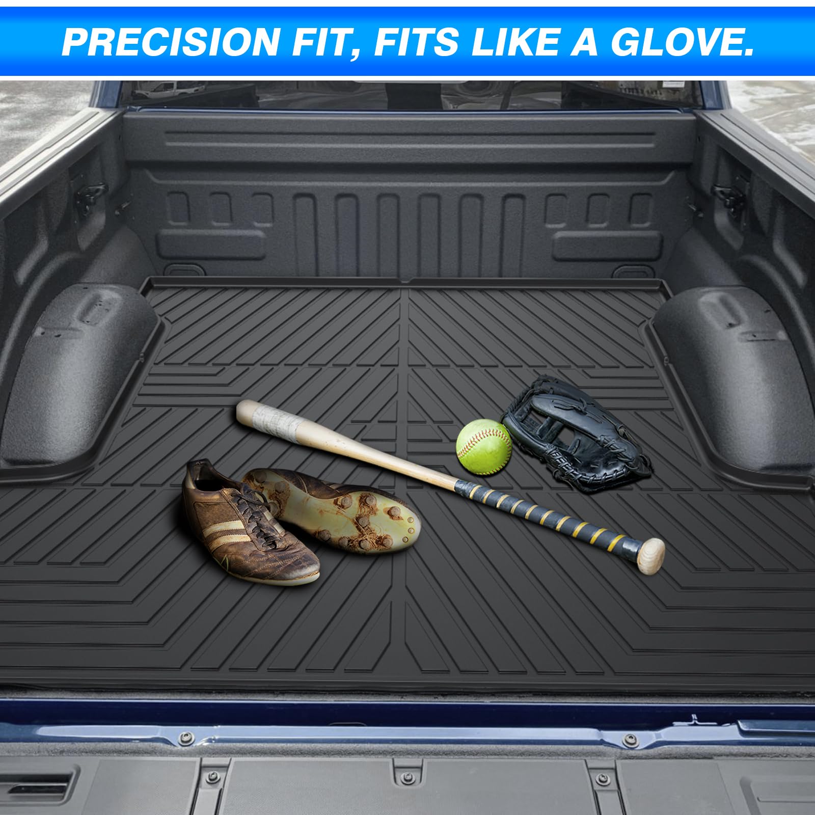 T TGBROS TPE material trunk liner is durable and pet-friendly.