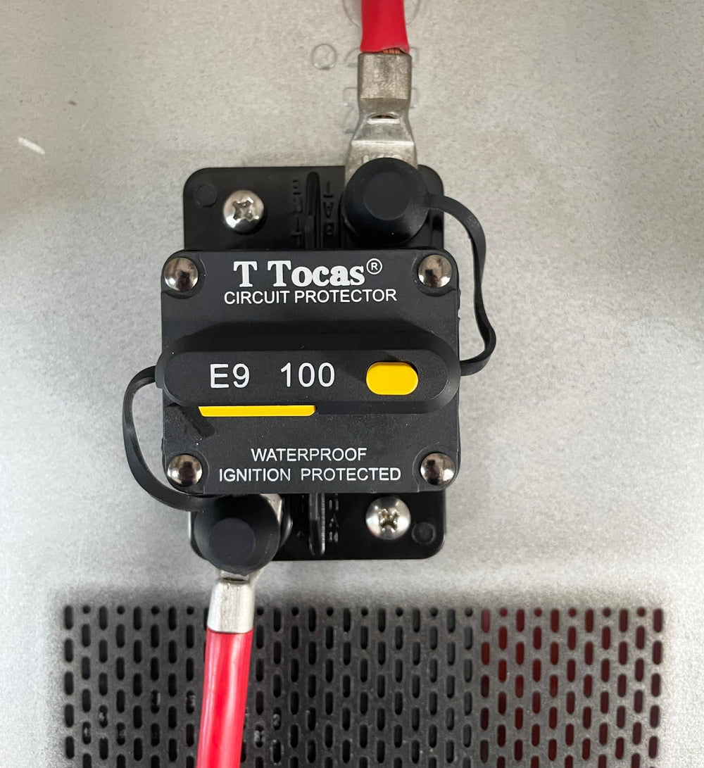 TTocas manual reset button enables quick circuit restoration.