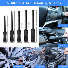 TTRCB detailing brushes set handles corners and vents effectively