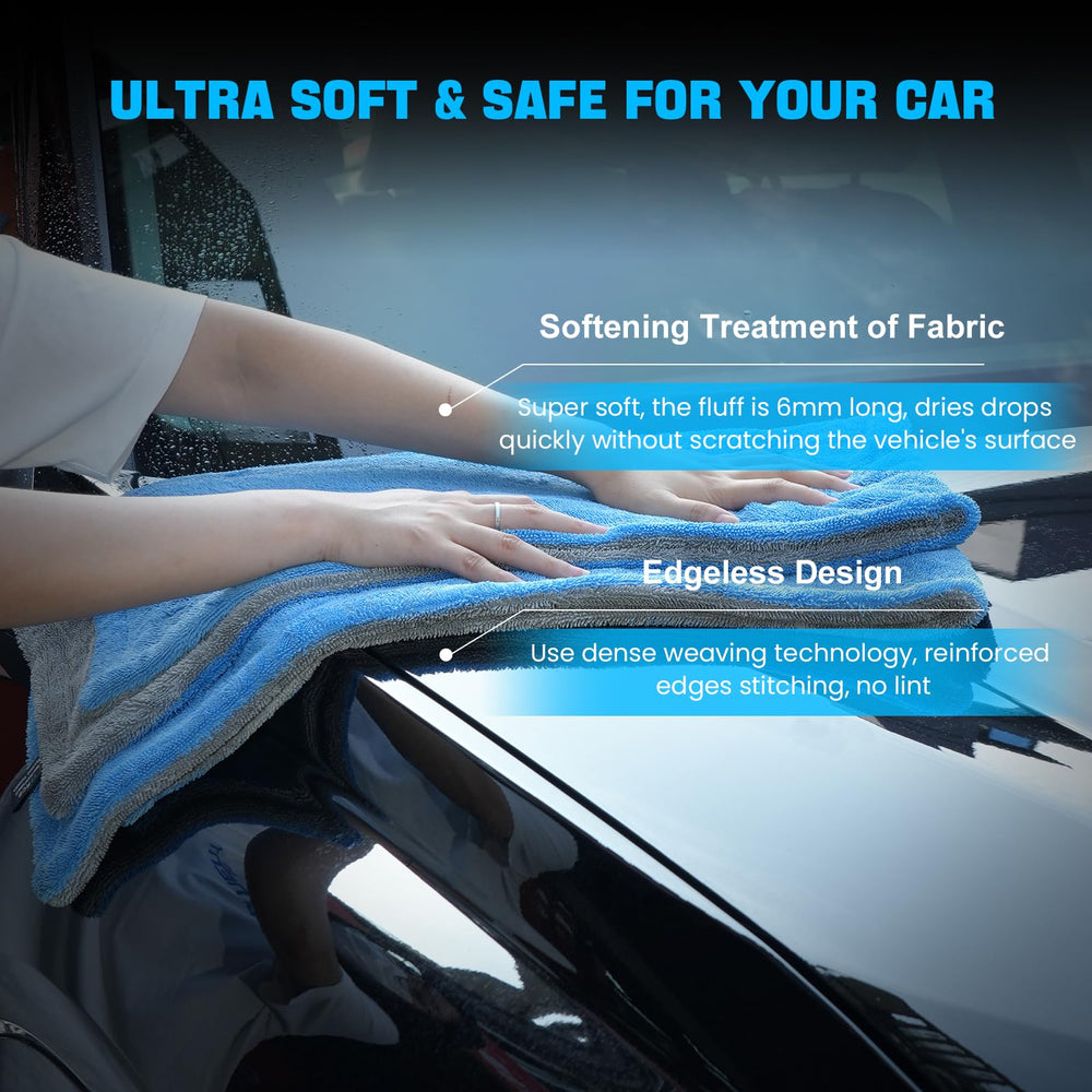 TTRCB durable, versatile towel is suitable for detailing and household cleaning.