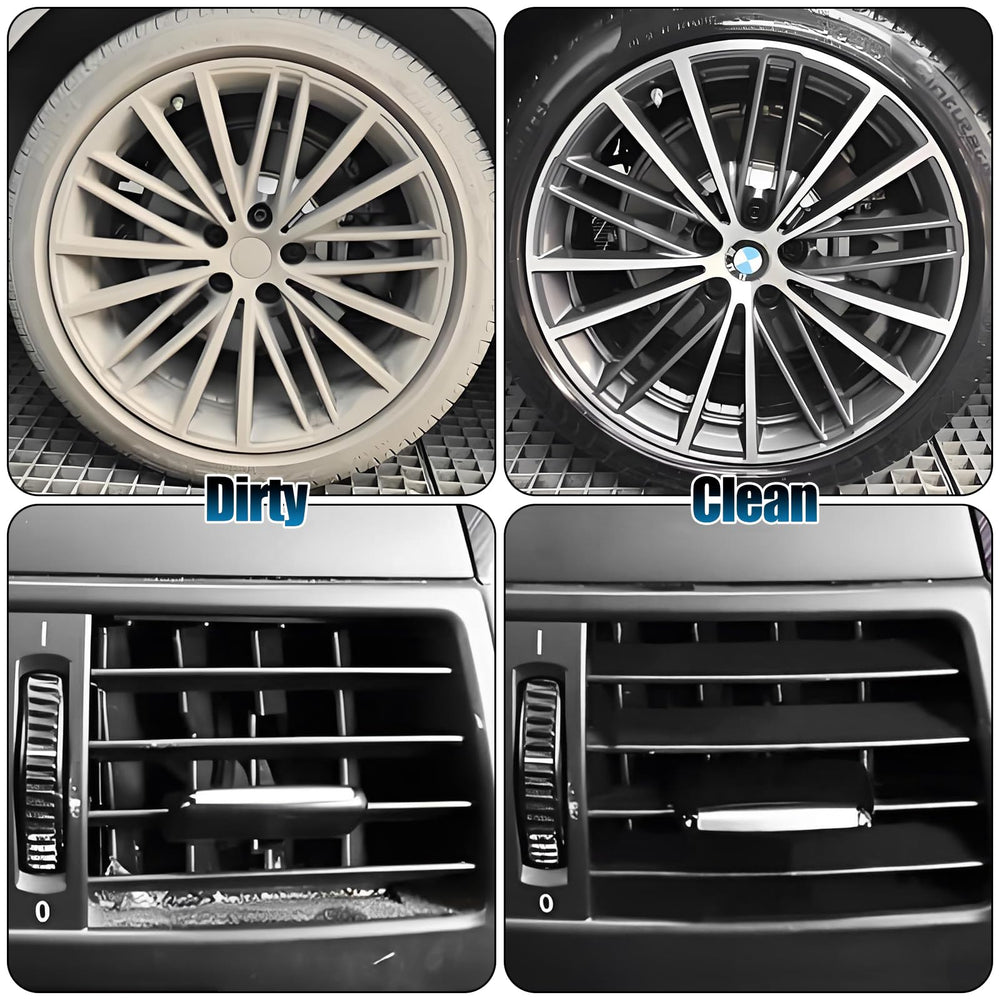 TTRCB flexible 360-degree wheel brush reaches hard-to-clean areas
